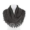 stylesilove Women Cozy Knit Tassel Infinity Loop Scarf - 8 Colors