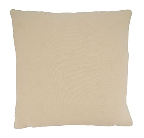 Fennco Styles Woven Striped Tassel Decorative Cotton Throw Pillow - Textured Cushion for Home, Couch, Bedroom, Living Room and Office Décor