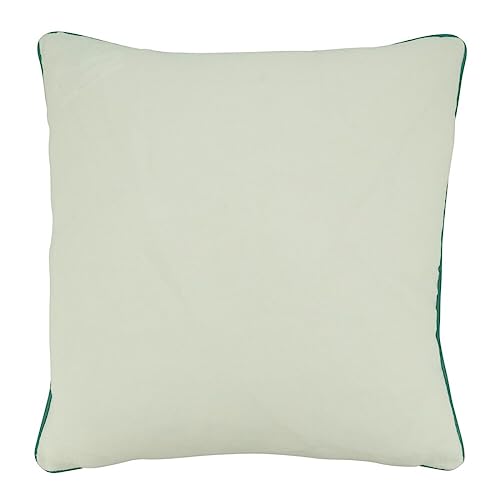 Fennco Styles Coastal Starfish Design Cotton Decorative Throw Pillow Cover 18" W x 18" L – Multicolor Seaside Cushion Case for Couch, Sofa, Bedroom, Office and Living Room Décor
