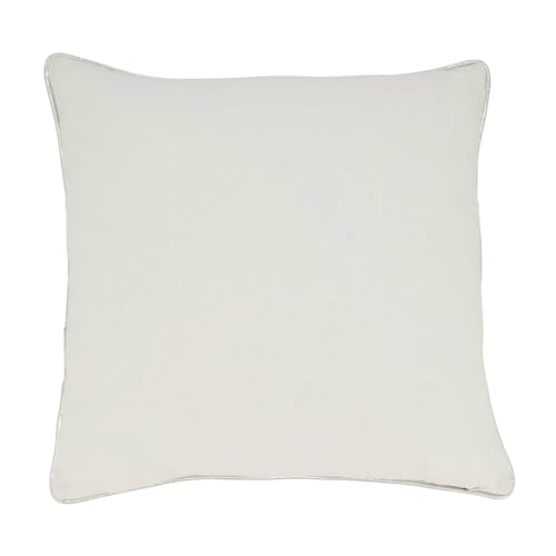 Fennco Styles Metallic Poinsettia Branch Holiday Filled Throw Pillow 12" W x 18" L