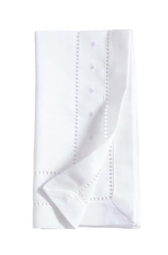 Fennco Styles Classic Embroidered & Hemstitch Tablecloth