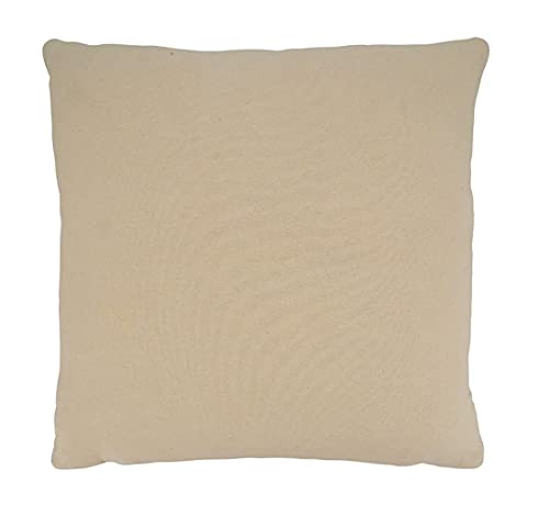 Fennco Styles Woven Striped Tassel Decorative Cotton Throw Pillow - Textured Cushion for Home, Couch, Bedroom, Living Room and Office Décor