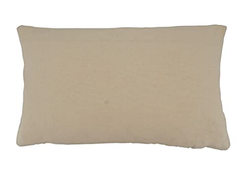 Fennco Styles Woven Striped Tassel Decorative Cotton Throw Pillow - Textured Cushion for Home, Couch, Bedroom, Living Room and Office Décor