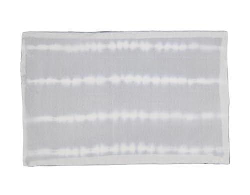Fennco Styles Indigo Tie Dye Stripe Cotton Table Runner 16" W X 72" L