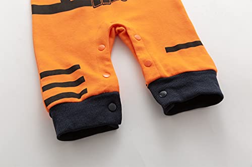 stylesilove Baby Toddler Boys Astronaut Cotton Hooded Romper Spaceman Jumpsuit Outfit
