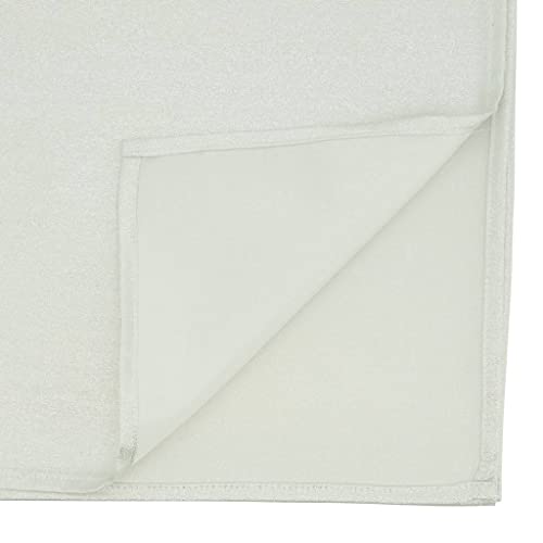 Fennco Styles Elegant Shimmering Table Runner 18" W x 54" L - Shine Table Cover for Home, Dining Room, Banquet, Holiday, Christmas, Wedding Décor and Special Occasion
