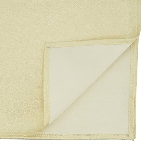 Fennco Styles Elegant Shimmering Table Runner 18" W x 54" L - Shine Table Cover for Home, Dining Room, Banquet, Holiday, Christmas, Wedding Décor and Special Occasion