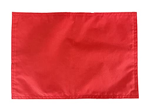 Fennco Styles Holiday Foil Print Snowflake Table Runner 16" W x 54" L - Red Woven Table Cover for Home Décor, Banquet, Family Gathering, Christmas, Special Occasion