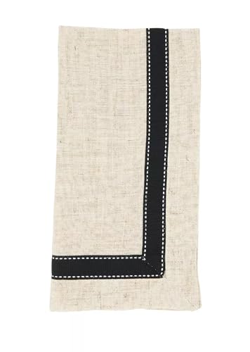 Fennco Styles Grosgrain Accent Decorative Table Runner 16" W X 54" L