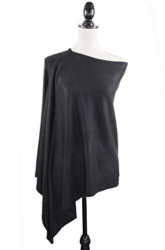 stylesilove Women Ultra Soft Knit Poncho Sweater Pullover Cardigan Lightweight Wrap Topper for All Season