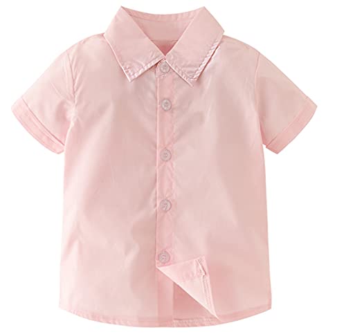 stylesilove Toddler Boys Classic Button Down Shirt and Shorts, Suspenders, Bowtie 4pcs Gentleman Suit Cotton Overalls Outfit