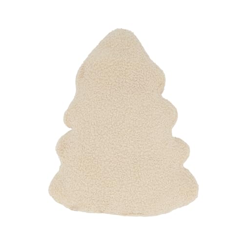 Fennco Styles Christmas Tree Decorative Throw Pillow 13" W x 15" L - Natural Plush Pillow for Winter Holiday, Couch, Bedroom, Living Room and Office Décor