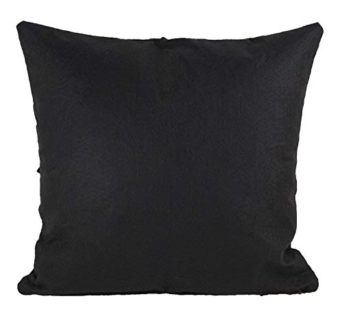 Fennco Styles Sara's Garden Petal Decorative Throw Pillow. 17 Inch Square.