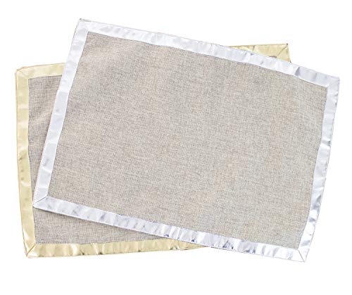 Fennco Styles Classic Solid Color Design Table Placemats