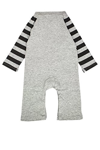 stylesilove Infant Toddler Long Sleeve Soft Cotton Unisex Baby Coverall Jumpsuit