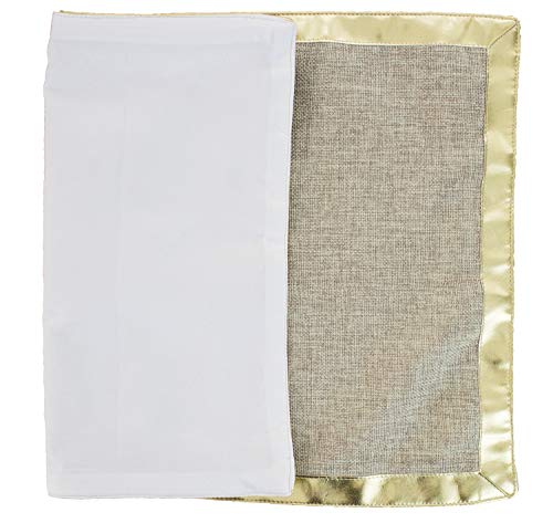 Fennco Styles Classic Solid Color Design Table Placemats