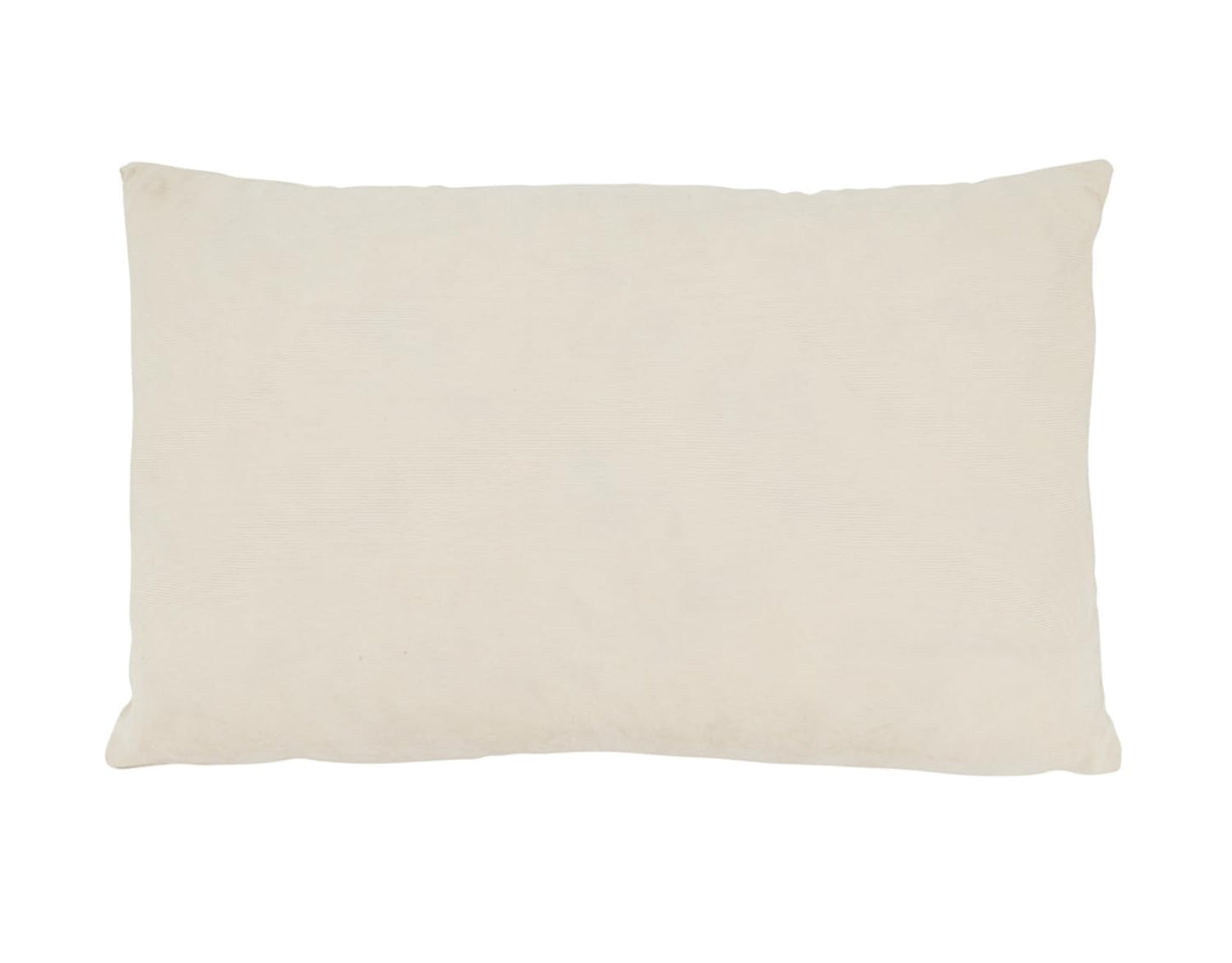 Fennco Styles Holly Berry Decorative Throw Pillow Cover 12" W x 20" L - Ivory Holiday Cushion Case for Christmas, Home, Couch, Living Room Décor, Special Occasion