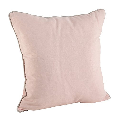 Fennco Styles Shimmering Rhinestone Crystal Down Filled Pillow (18"x18", Pink)