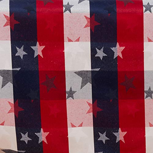 Fennco Styles Checkered Stardom Collection Traditional Plaid Table Linens – Multicolor Table Cover for Banquets, National Holidays, Special Events and Home Décor