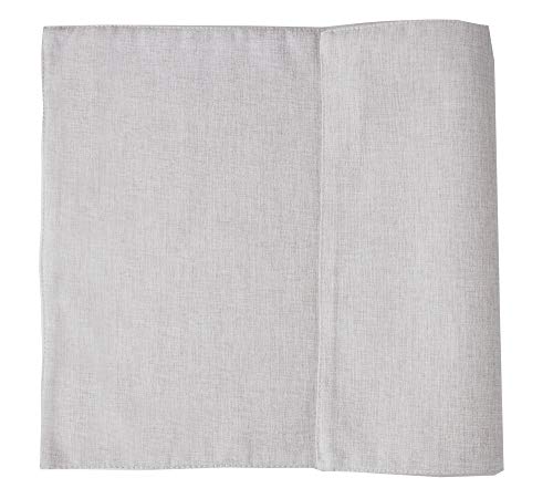 Fennco Styles Classic Woven Textile Decorative 12 x 18 Inch Table Placemats, Set of 4 - Solid Color Table Place Mats for Family Dinner, Banquets, Special Events and Home Décor