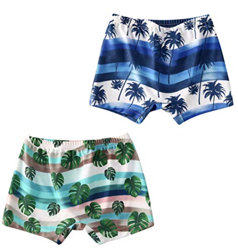 Styles I Love Baby Toddler Boys Tropical Print Swim Shorts Bathing Suit Beach Pool Boy Swim Trunks