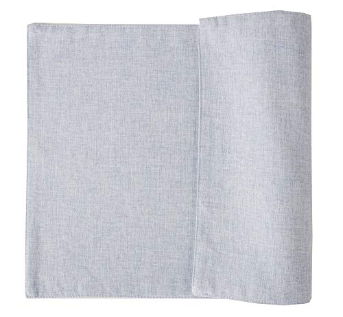 Fennco Styles Classic Woven Textile Decorative 12 x 18 Inch Table Placemats, Set of 4 - Solid Color Table Place Mats for Family Dinner, Banquets, Special Events and Home Décor