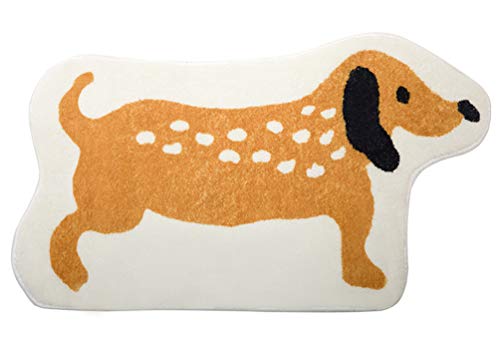 Fennco Styles Kids Cartoon Small Area Rug - Animal Design Soft Non-Slip Carpet Play Mat for Boys Girls Bedroom Décor, Kids Playroom, Living Room, Nursery Décor