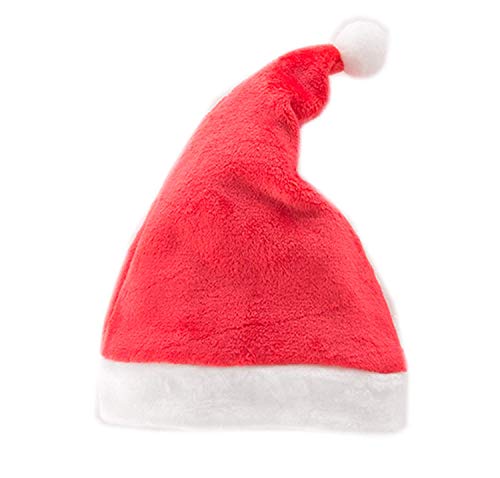stylesilove Unisex Baby Boys Girls Santa Claus Christmas Fleece Long Sleeve Top, Pants and Hat 3pcs Holiday Outfit