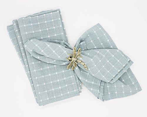 Fennco Styles Modern Stitched Line Tablecloth