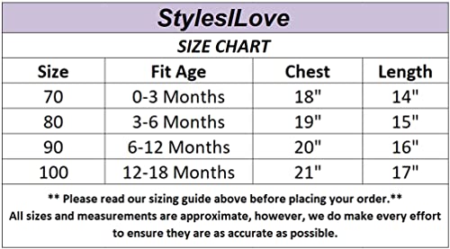 stylesilove Infant Baby Girls Long Sleeve Valentine's Day Glitter Love Heart Tulle Plaid Ruffle Dress & Headband 2pcs Outfit