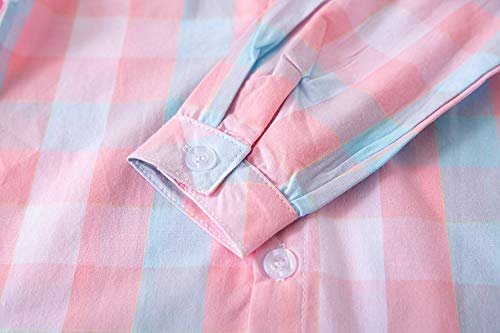 stylesilove Toddler Little Boy Long Sleeve Cotton Button Down Shirt for Casual, Formal Event and Special Occasions