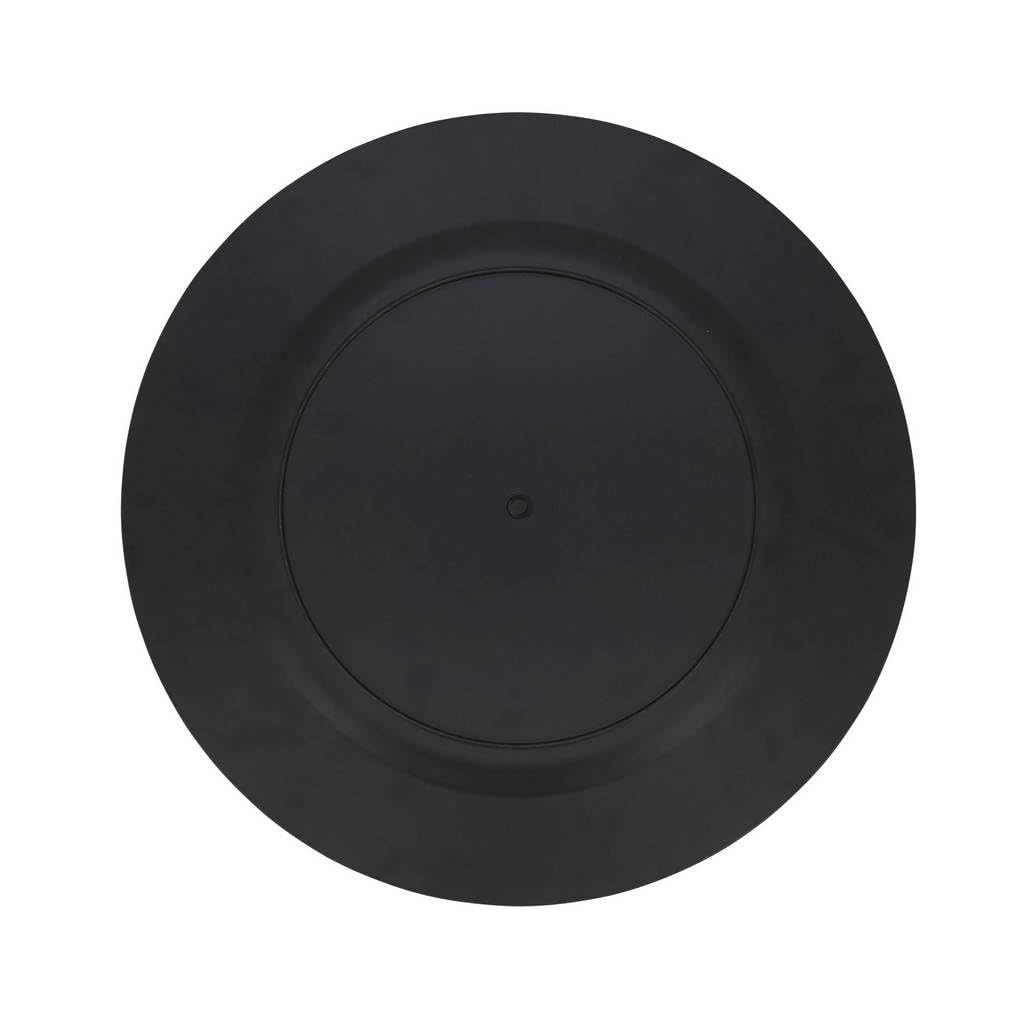 Fennco Styles Classic Rustic Deisgn Holiday Decorative Charger Plates 13" Round, Set of 4