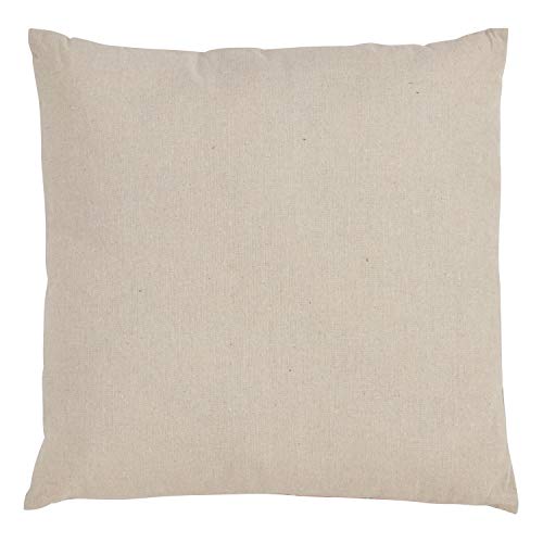Fennco Styles Home Indoor Outdoor Décor Tropical Print Dark Green Palm Leaf Filled Throw Pillow 18'W X 18" L