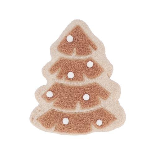 Fennco Styles Christmas Tree Decorative Throw Pillow 13" W x 15" L - Natural Plush Pillow for Winter Holiday, Couch, Bedroom, Living Room and Office Décor