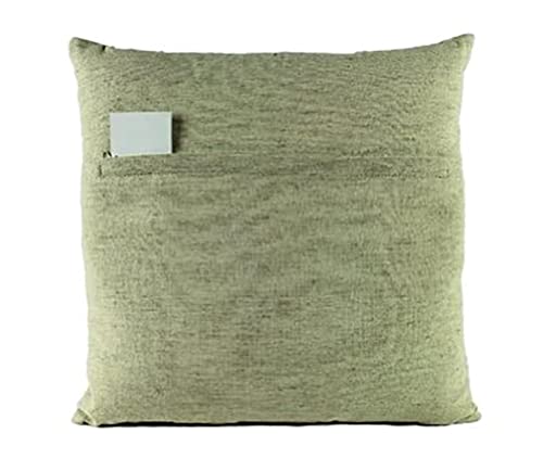 Fennco Styles Petite Treillage Fretwork Design Decorative Throw Pillow, 18" Square, Filler Included