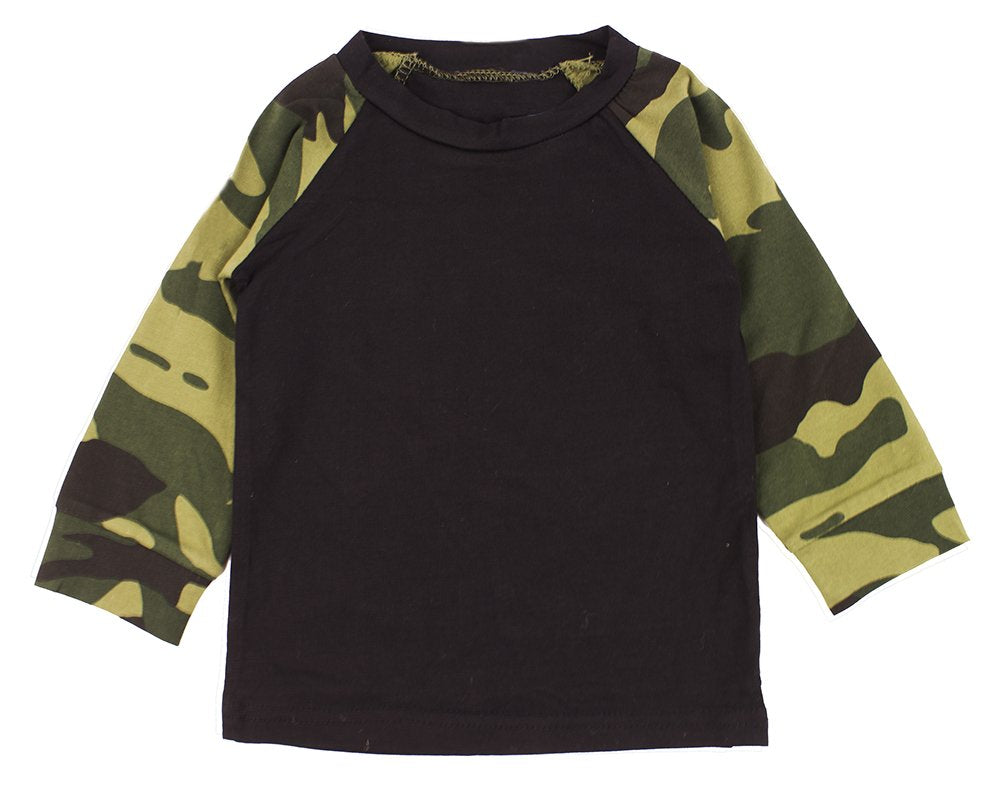 stylesilove Infant Baby Boy Camouflage Top and Pants 2-PCS Outfit