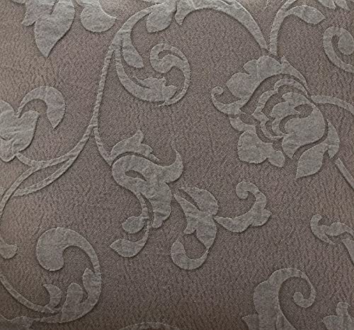 Fennco Styles Floral Design Decorative Filled Throw Pillow 17" W x 17" L - White Flower Square Cushion for Home, Couch, Office, Bedroom and Living Room Décor