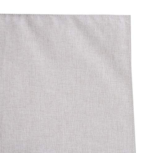 Fennco Styles Classic Woven Textile Decorative 12 x 18 Inch Table Placemats, Set of 4 - Solid Color Table Place Mats for Family Dinner, Banquets, Special Events and Home Décor