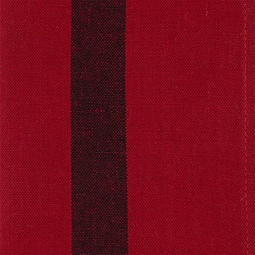 Fennco Styles Banded Design Cotton Cloth Napkins 20" W x 20" L, Set of 4 - Striped Dinner Napkins for Home Décor, Dining Table, Banquet, Family Gathering, Everyday Use, and Special Occasion