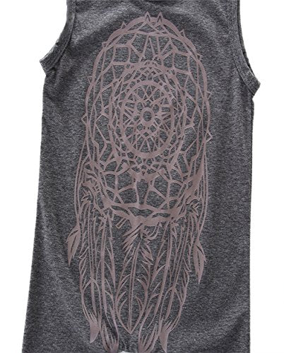 stylesilove Newborn Infant Toddler Baby Girl Dream Catcher Sleeveless Romper