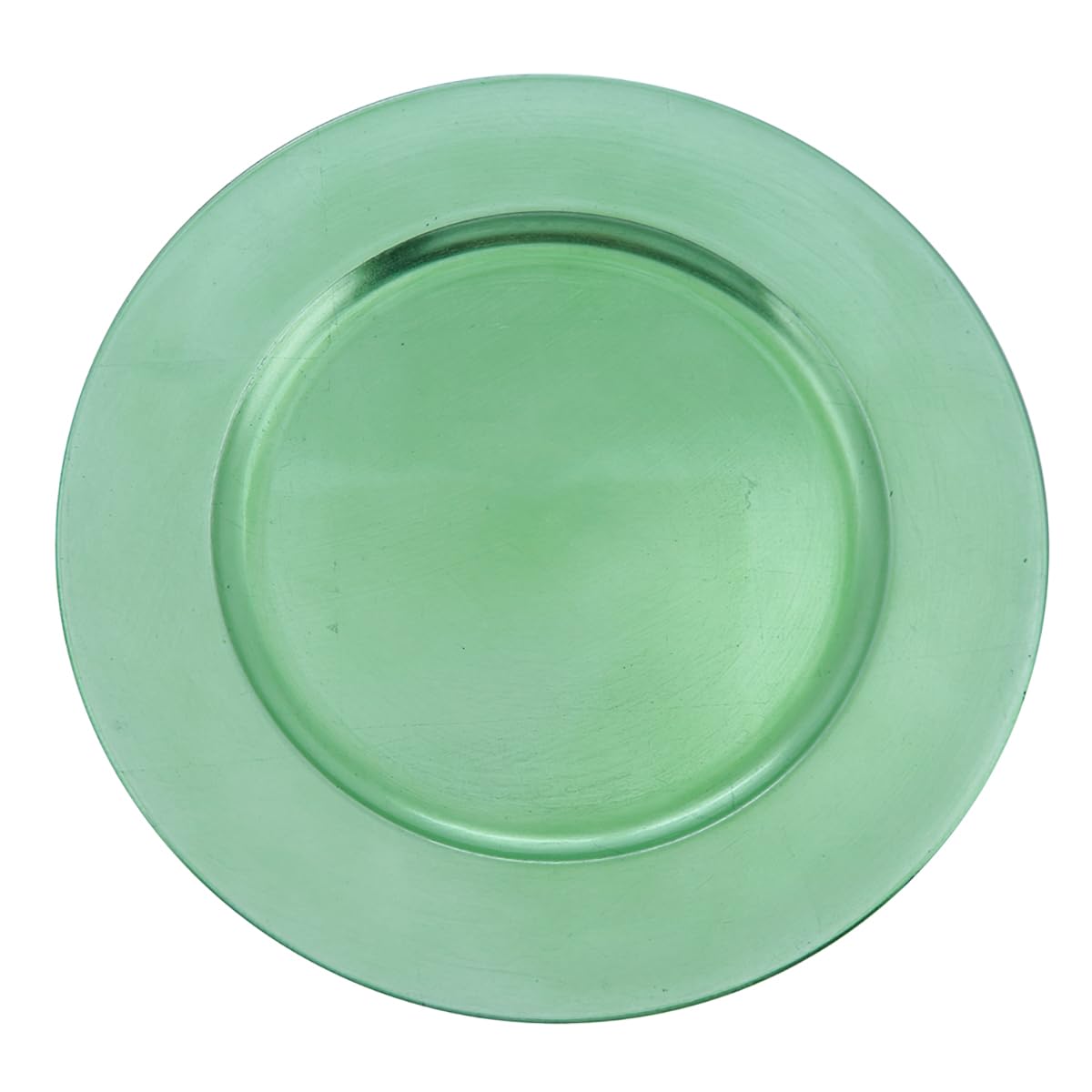 Fennco Styles Classic Rustic Deisgn Holiday Decorative Charger Plates 13" Round, Set of 4