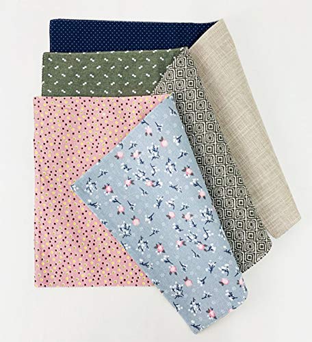 Fennco Styles Reversible Design Cotton Blend Placemats 12" W x 18" L, Set of 4 - Printed Decorative Table Mats for Home Decor, Dining Table, Banquets and Special Events