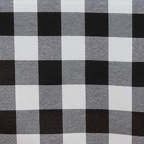 Fennco Styles Buffalo Plaid Collection Classic Checked Cotton Blend Table Linens