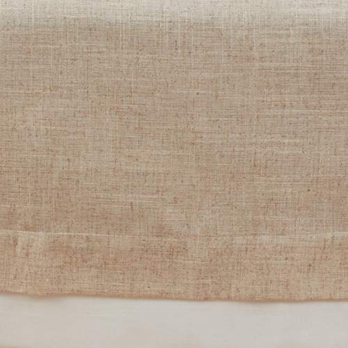 Fennco Styles Moldura Collection Classic Double Layer Linen Blend Table Linens – Table Linens for Banquets, Wedding, Special Events and Home Décor