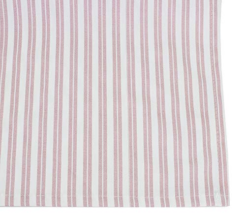 Fennco Styles Classic Striped Tablecloth for Everyday Use, Family Gathering, Special Events and Home Décor