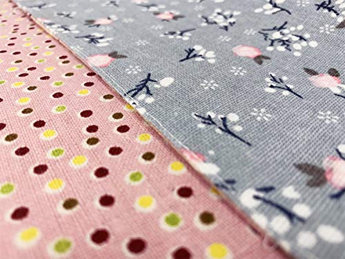 Fennco Styles Reversible Design Cotton Blend Placemats 12" W x 18" L, Set of 4 - Printed Decorative Table Mats for Home Decor, Dining Table, Banquets and Special Events