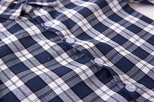 stylesilove Toddler Little Boy Long Sleeve Cotton Button Down Shirt for Casual, Formal Event and Special Occasions