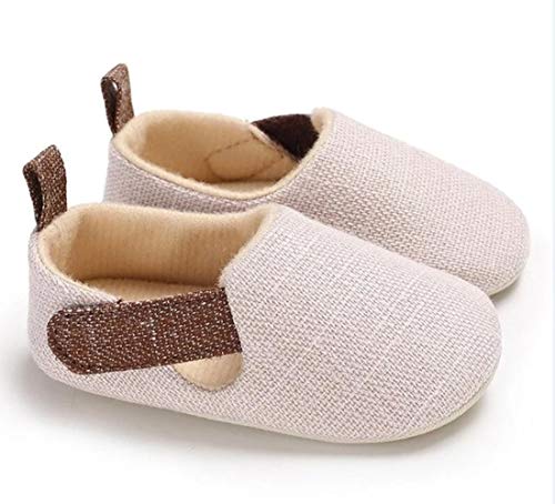 stylesilove Infant Baby Girl Casual Loafers Soft Soled Crib Shoes Anti-Slip Pre-Walker Shoes 0-18 M, 3 Colors