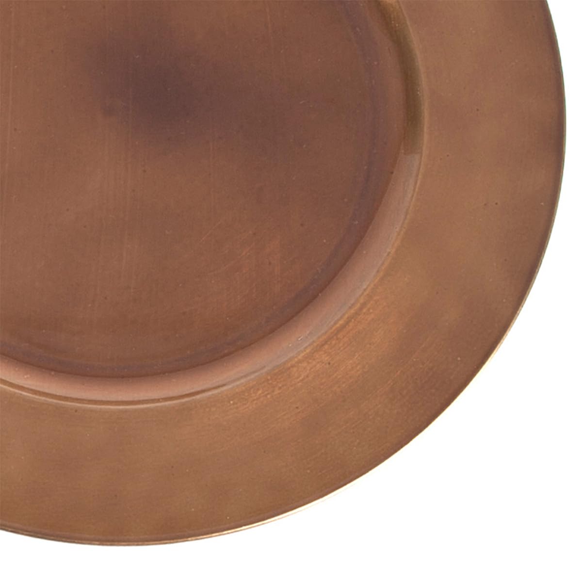 Fennco Styles Classic Rustic Deisgn Holiday Decorative Charger Plates 13" Round, Set of 4