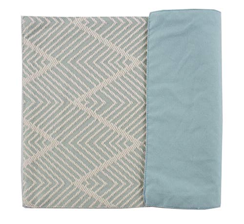 Fennco Styles Contemporary Chevron Tassel Cotton Blend 14 x 71 Inch Table Runner – Woven Table Runner for Indoor Party, Family Gathering, Beach House and Home Décor